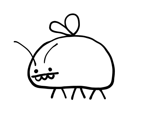 A toothy bug